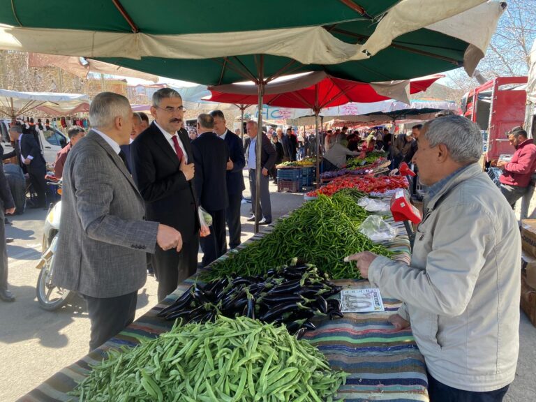 Çamardı Pazar Esnafına Ziyaret