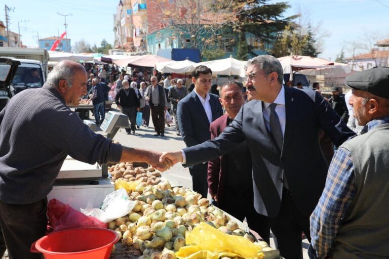Altunhisar Pazar Esnafına Ziyaret