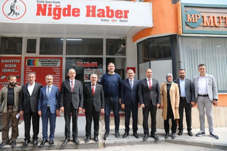 Niğde Haber, Anadolu Haber, Hamle Gazetesi, Gündem Gazetesi ve DMC Haber Ziyaretleri