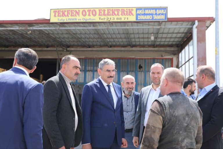 Ata Sanayi Esnaf Ziyareti