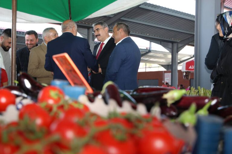 Niğde Pazar Pazarı Esnaf Ziyareti