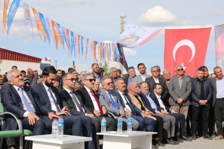 Edikli Kasabası Açık Hava Toplantısı