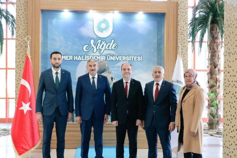 Niğde Ömer Halisdemir Üniversitesi Rektorü Ziyareti