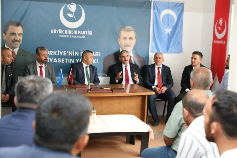 Büyük Birlik Partisi Niğde İl Başkanlığı Ziyareti