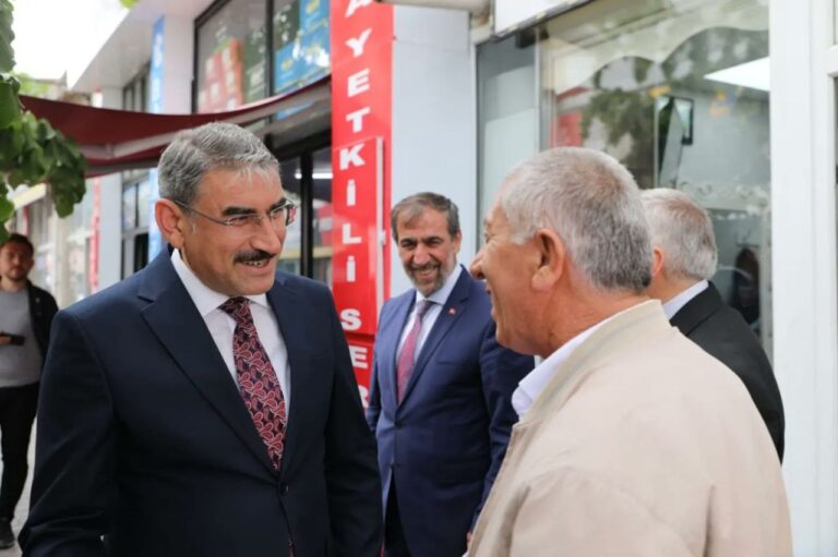 Faik Şahenk Bulvarı Esnaf Ziyareti