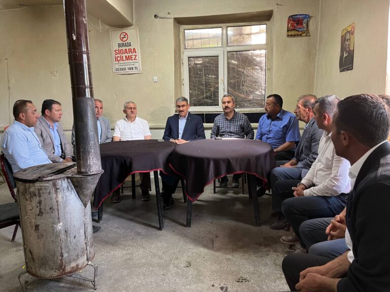 Kitreli, Şeyhler, Ovalıbağ, Çınarlı, Mahmutlu, Sultanpınarı Köy Muhtarlarıyla İstişare