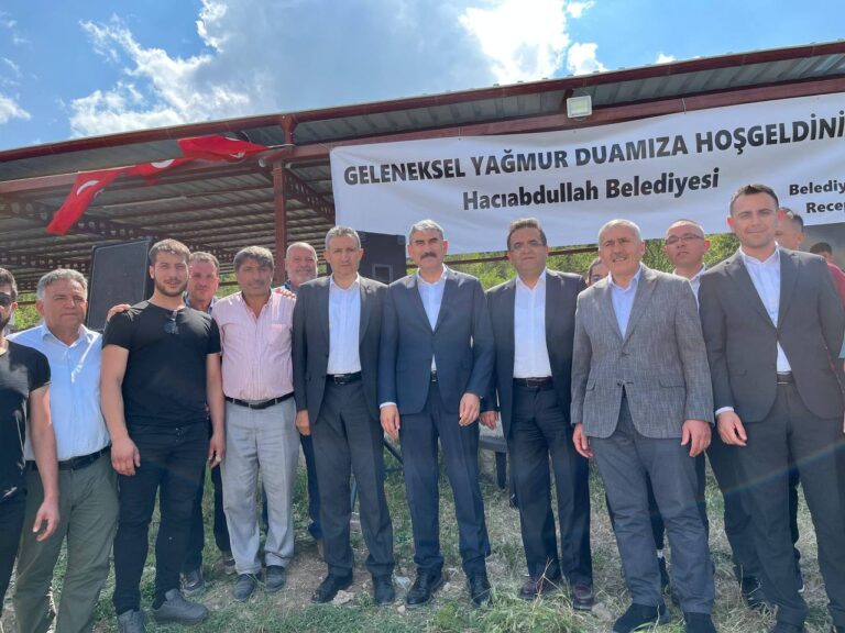 Hacıabdullah Kasabası Yağmur Duası