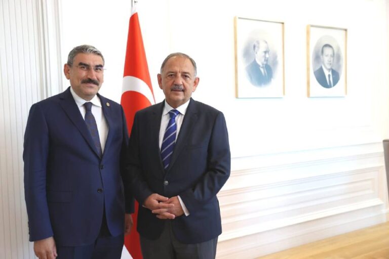 Çevre, Şehircilik ve İklim Değişikliği Bakanı Mehmet ÖZHASEKİ’ye Ziyaret