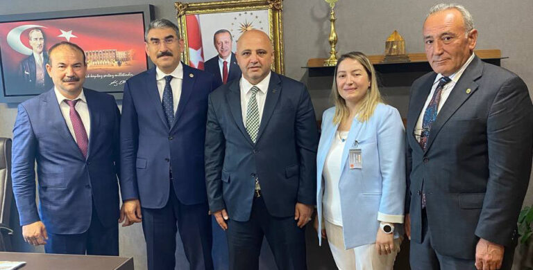 Başkent Niğde Vakfı Başkanı, Niğde Dernekler Federasyonu Başkanının Ziyareti