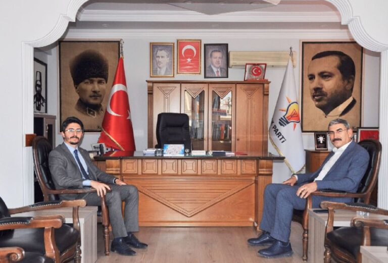 AK Parti İl Başkanı Mustafa ÖZDEMİR’i Ziyaret