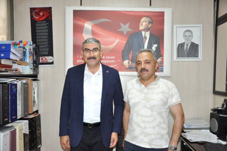 İç Anadolu Bölgesi Muhtarlar Federasyonu Başkanı Ziyareti