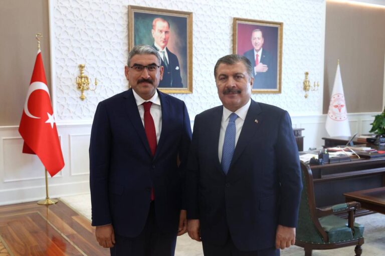 Sağlık Bakanı Fahrettin KOCA’yı Ziyaret