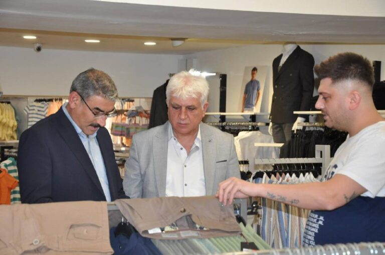 Niğde Esnaf ve Sanatkarları Odaları Birliği Başkanı Alim YEŞİL’i Ziyaret