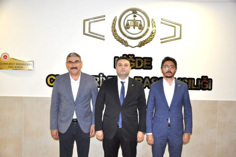 Başsavcı Ufuk Mustafa SÜREN’i Ziyaret