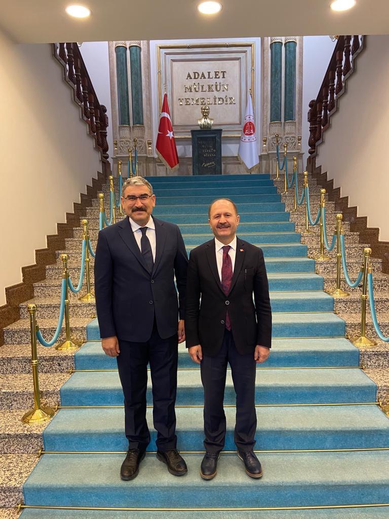 Adalet Bakan Yardımcısı Ramazan CAN‘ı Ziyaret
