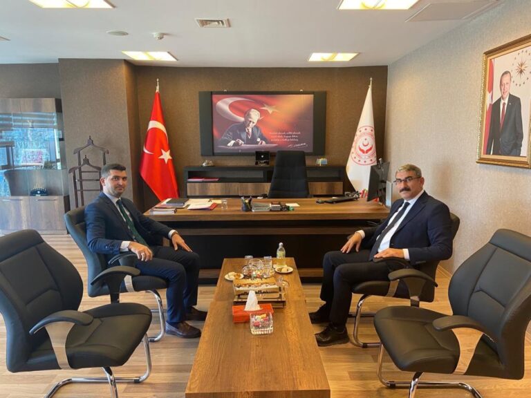 Aile ve Sosyal Hizmetler Bakanlığı Strateji Geliştirme Başkanlığına Atanan Mahmut ASLAN’ı Ziyaret