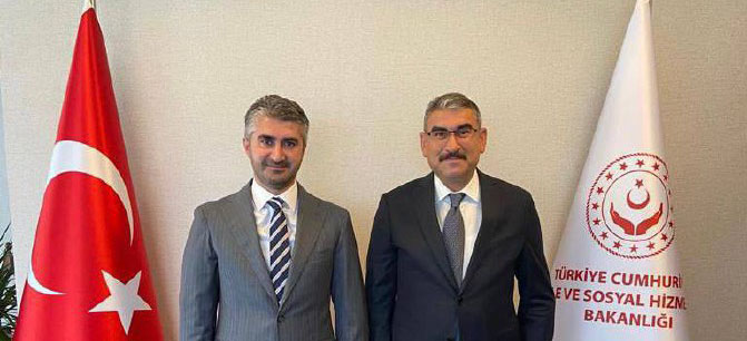 Aile ve Sosyal Hizmetler Bakan Yardımcısı Zafer TARIKDAROĞLU’nu Ziyaret