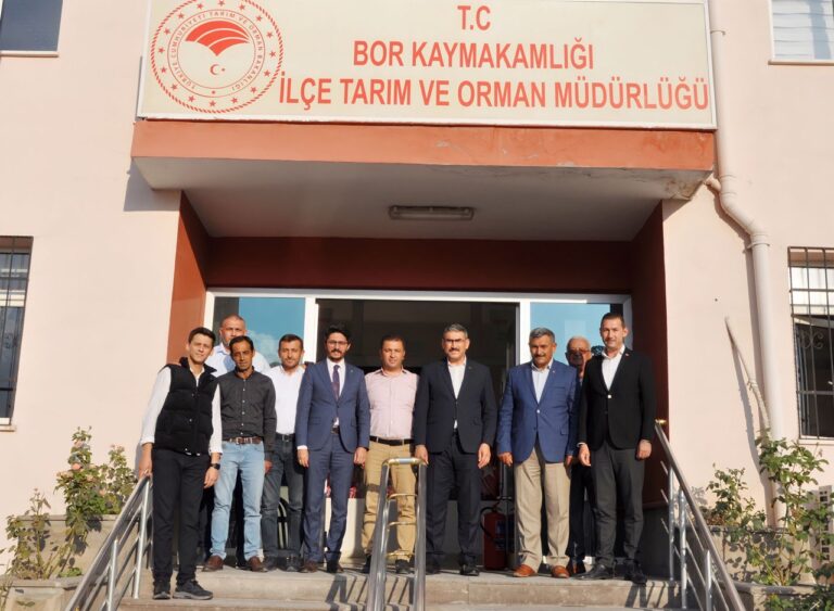 Bor İlçe Tarım ve Orman Müdürlüğü Ziyareti