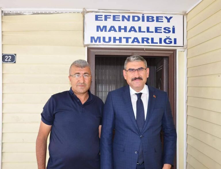 Efendibey Mahallesi Muhtarı Tevfik ÖZBEK’i Ziyaret