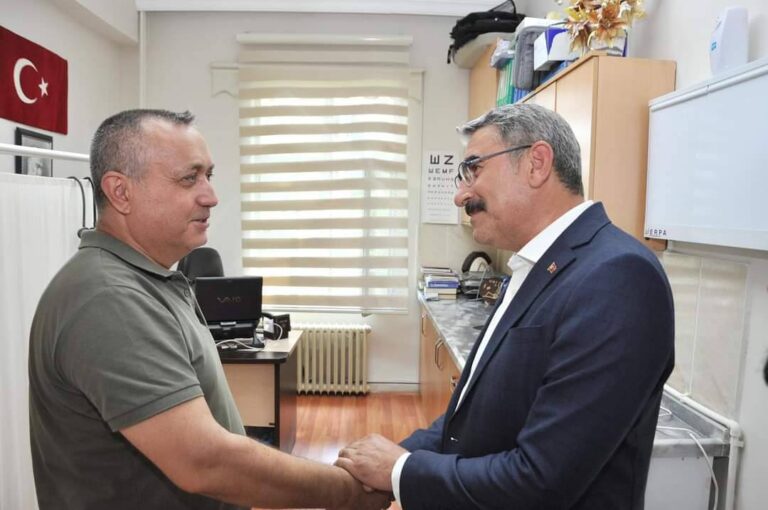 Niğde İl Sağlık Müdürlüğü Halk Sağlığı Hizmetleri Başkanı Dr. Muhammed BAYRAKTAR’ı Ziyaret 