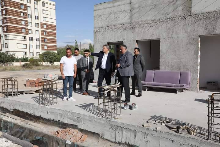 7 No’lu 112 Acil Sağlık Hizmetleri İstasyon Merkezi ve 8 No’lu Aile Hekimliği Merkezi İnşaatı İncelemesi