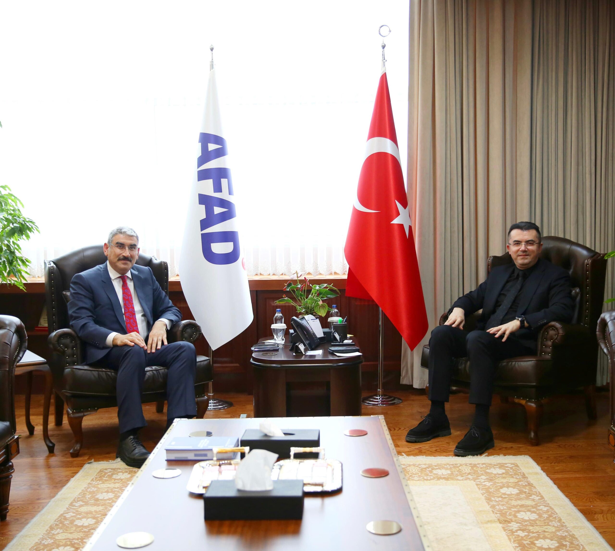 Afet ve Acil Durum Yönetimi Başkanı Okay MEMİŞ’i Ziyaret